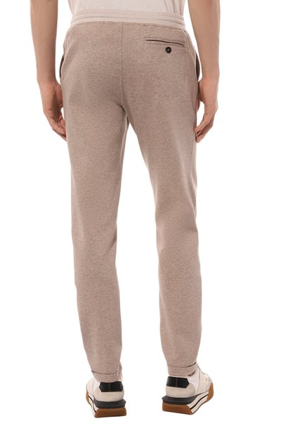 Хлопковый спортивный костюм CAPOBIANCO бежевого цвета по цене 110000 руб., арт. 14MT03.TS00, фото 5 Хлопковый спортивный костюм CAPOBIANCO, арт. 14MT03.TS00, фото 5