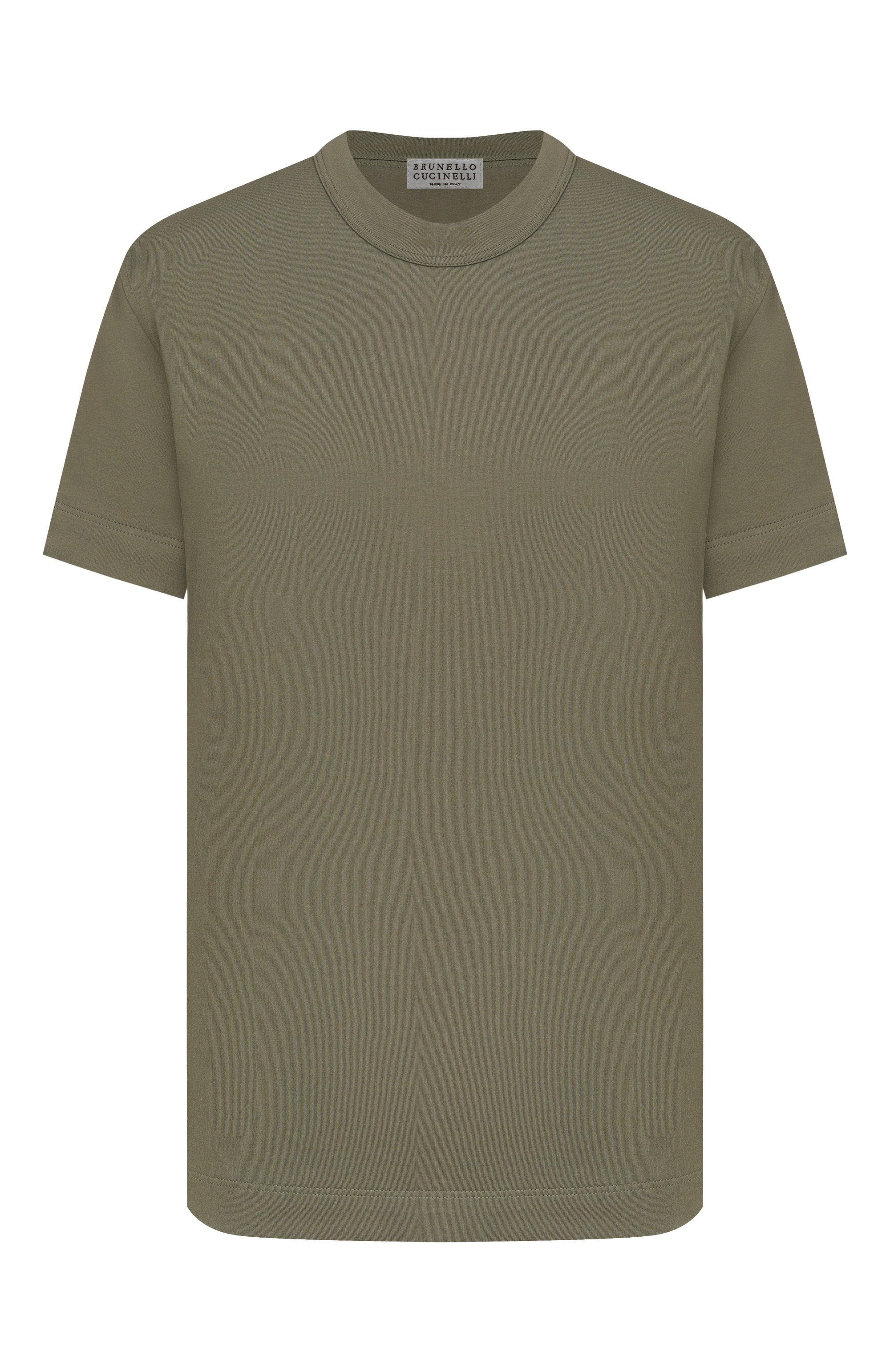 Хлопковая футболка BRUNELLO CUCINELLI, арт. M0T81BI100, фото 1
