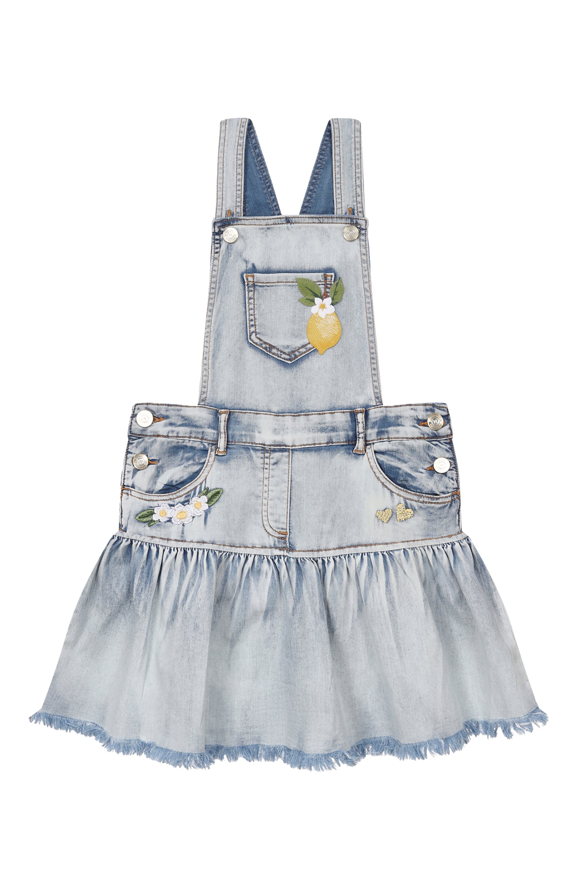 Джинсовый сарафан MONNALISA, арт. 19G703, фото 1