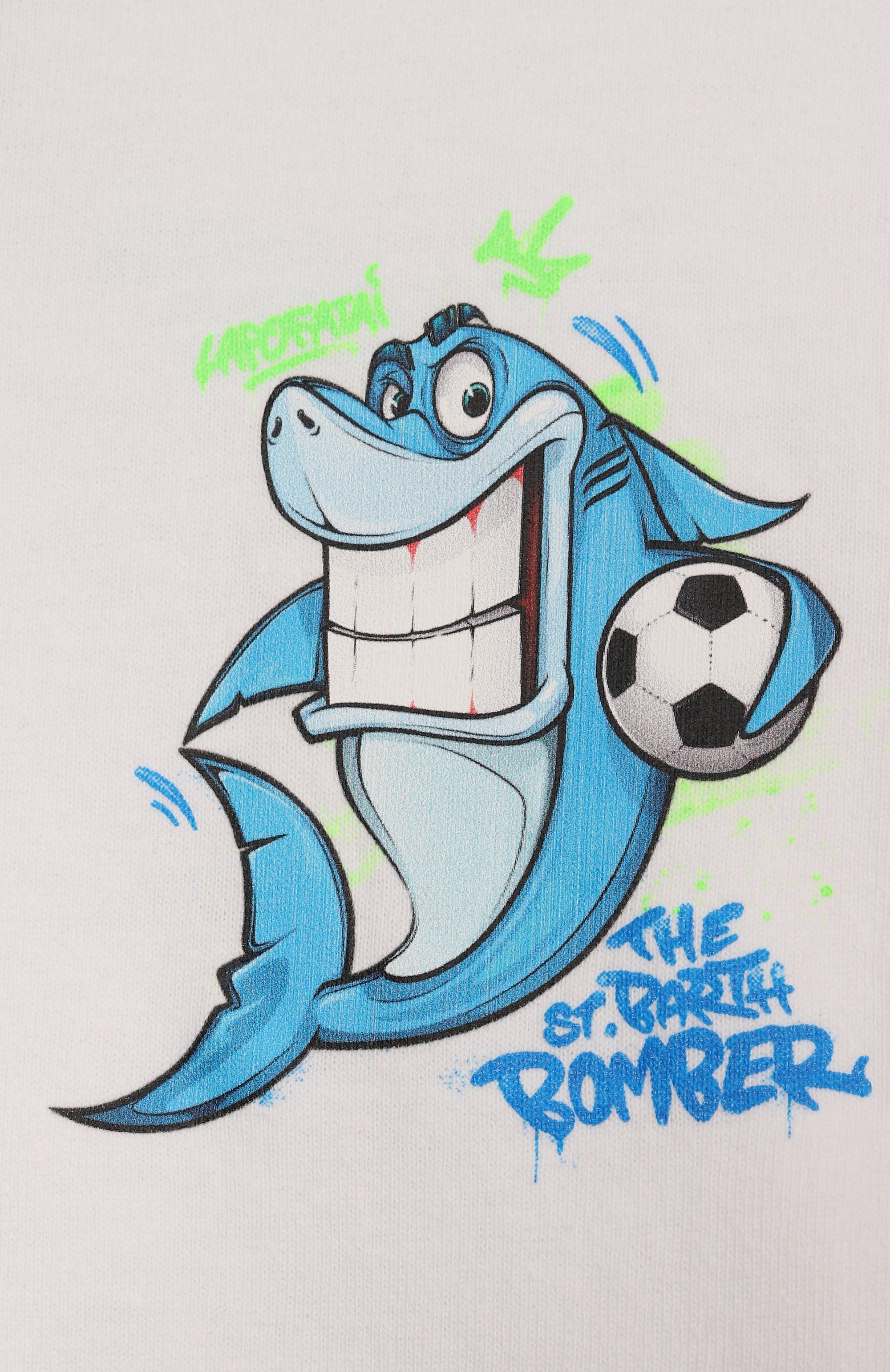 Хлопковая футболка MC2 SAINT BARTH, арт. STBK TSHIRT B0Y/TSH0001/02193F, фото 3