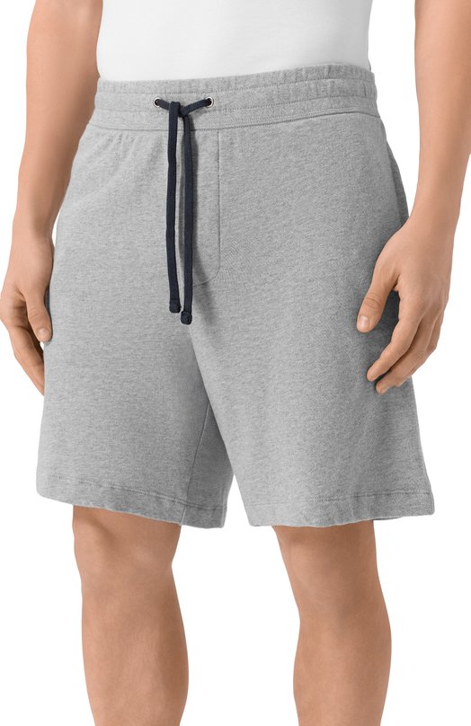 Хлопковые шорты James Perse MXI4192 Серый  MXI4192 Фото 3