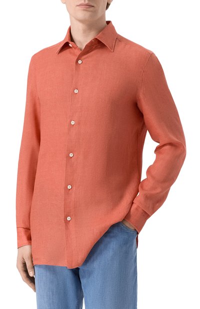 Льняная рубашка GIAMPAOLO, арт. 608/TS44322, фото 3