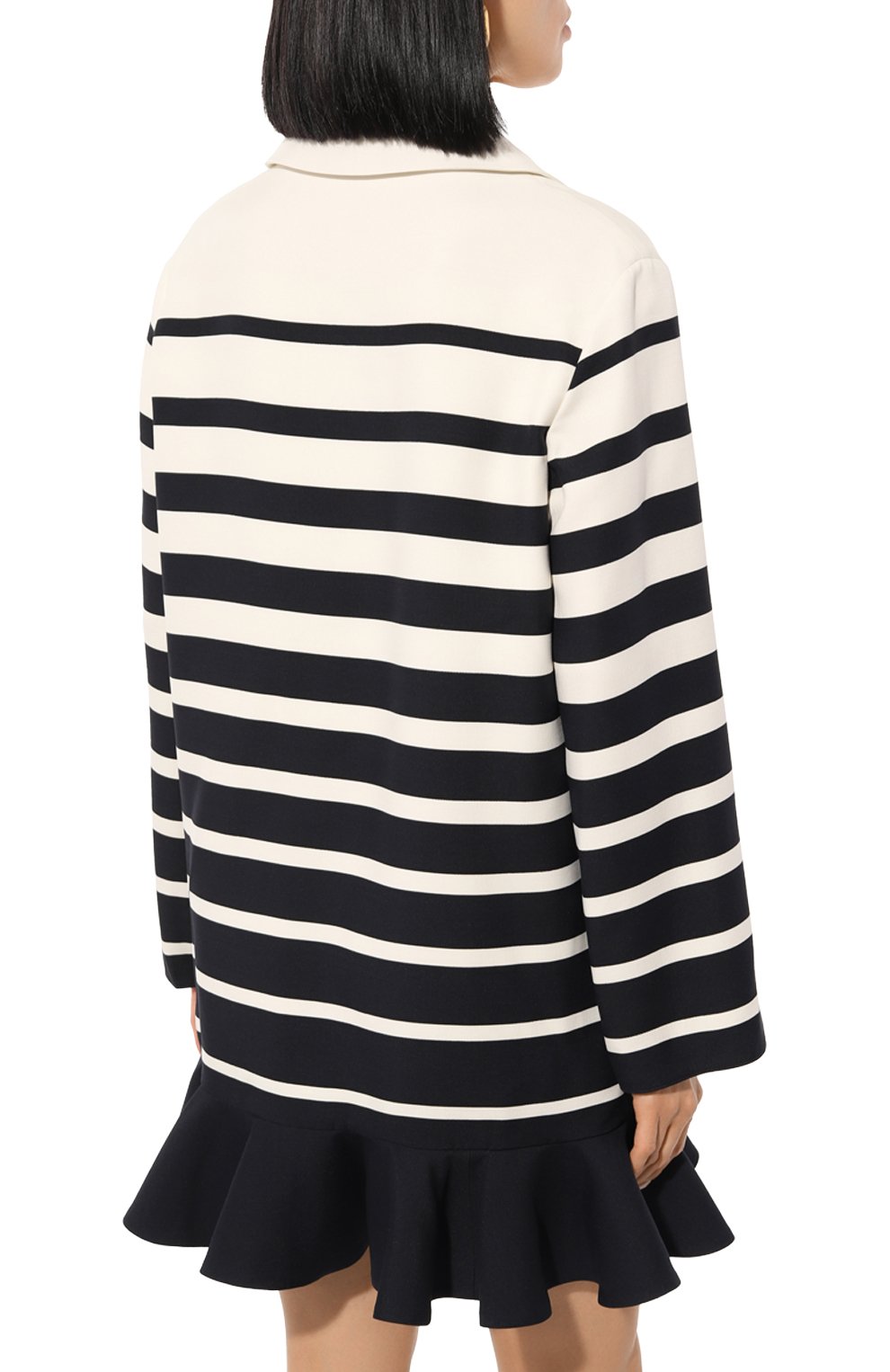 Платье из шерсти и шелка VALENTINO, арт. 5B3VAAJ58QQ, фото 4