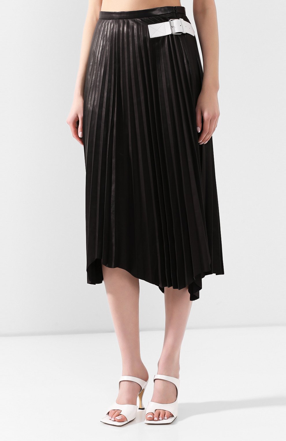Кожаная юбка HELMUT LANG, арт. K01HW307, фото 3