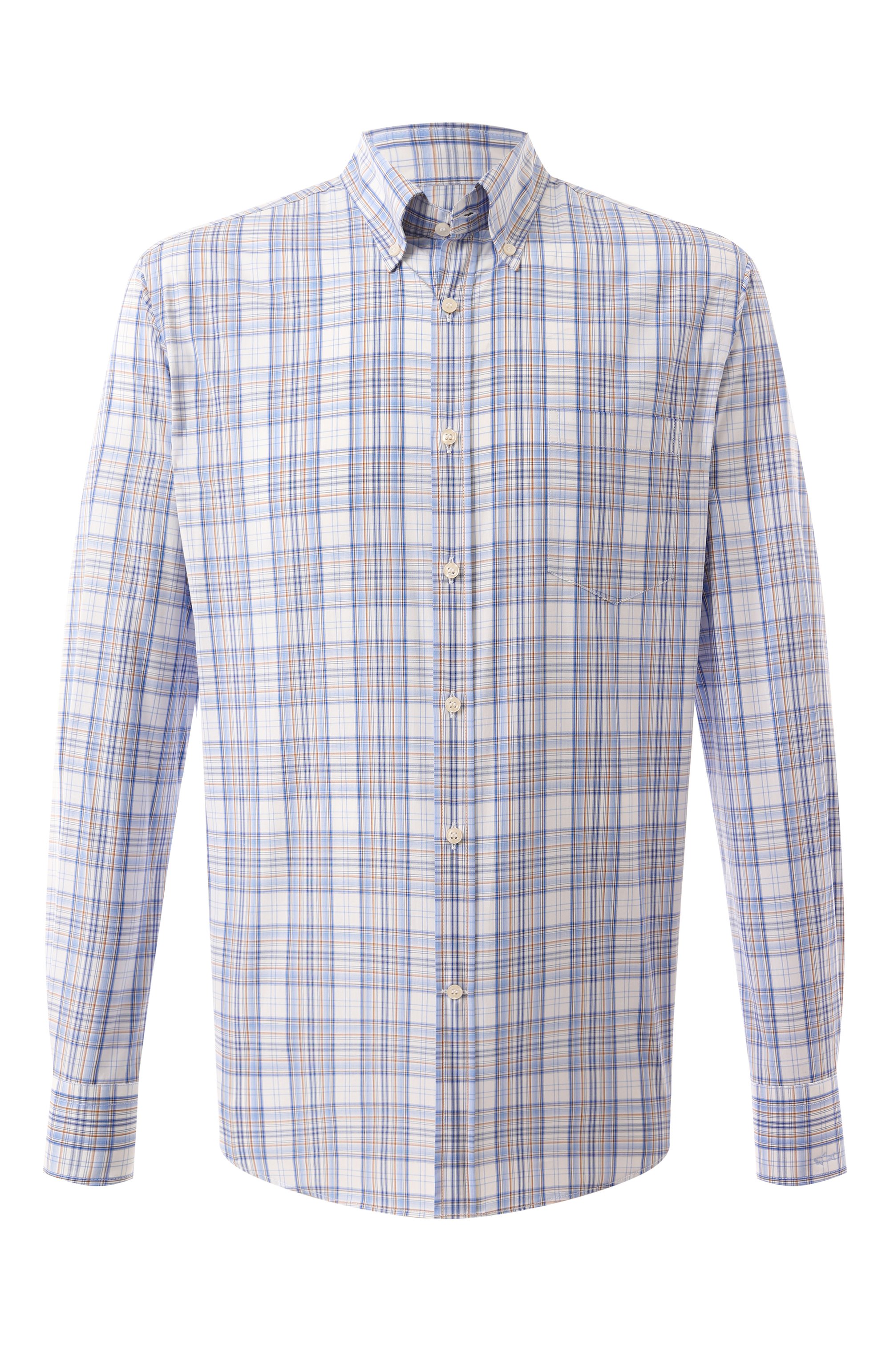 Хлопковая рубашка PAUL&SHARK разноцветного цвета по цене 31200 руб., арт. 25413130/41, фото 1 Хлопковая рубашка PAUL&SHARK, арт. 25413130/41, фото 1