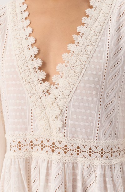 Хлопковое платье MELISSA ODABASH, арт. VICTORIA CORE CR, фото 5