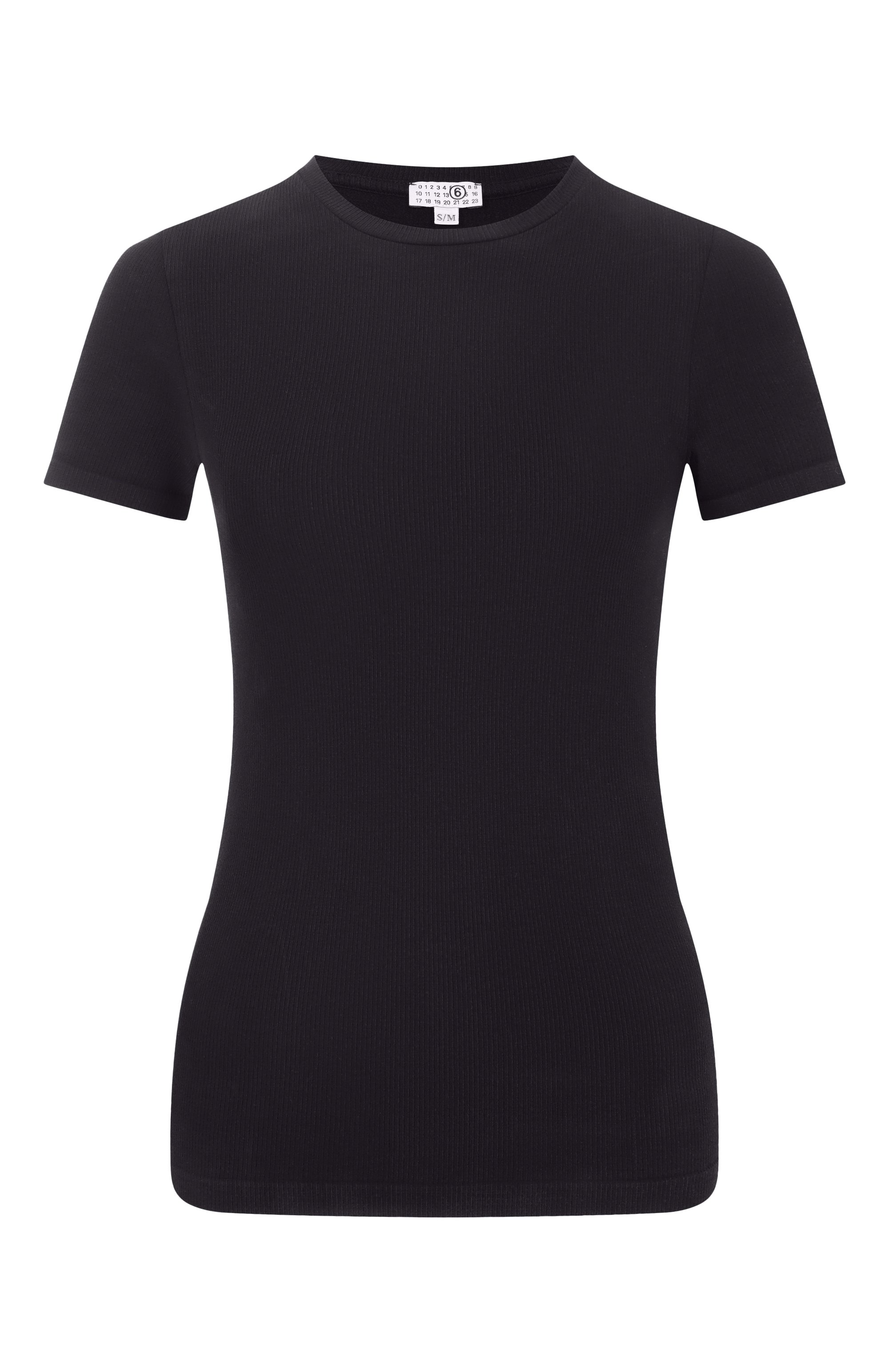 Хлопковая футболка MM6, арт. MKMU40010, фото 1