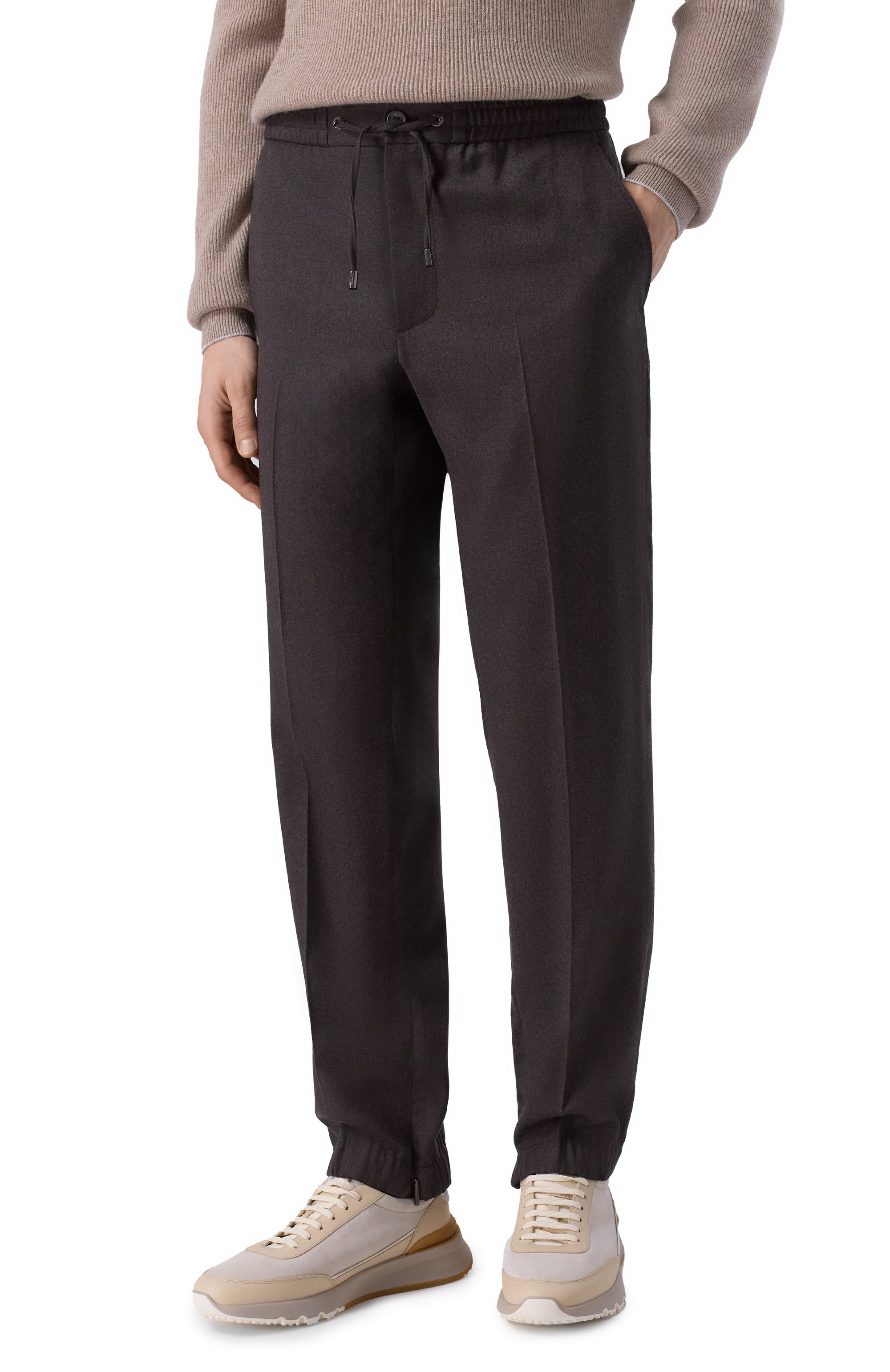 Шерстяные джоггеры STEFANO RICCI, арт. M1T4300080/W0004R, фото 3