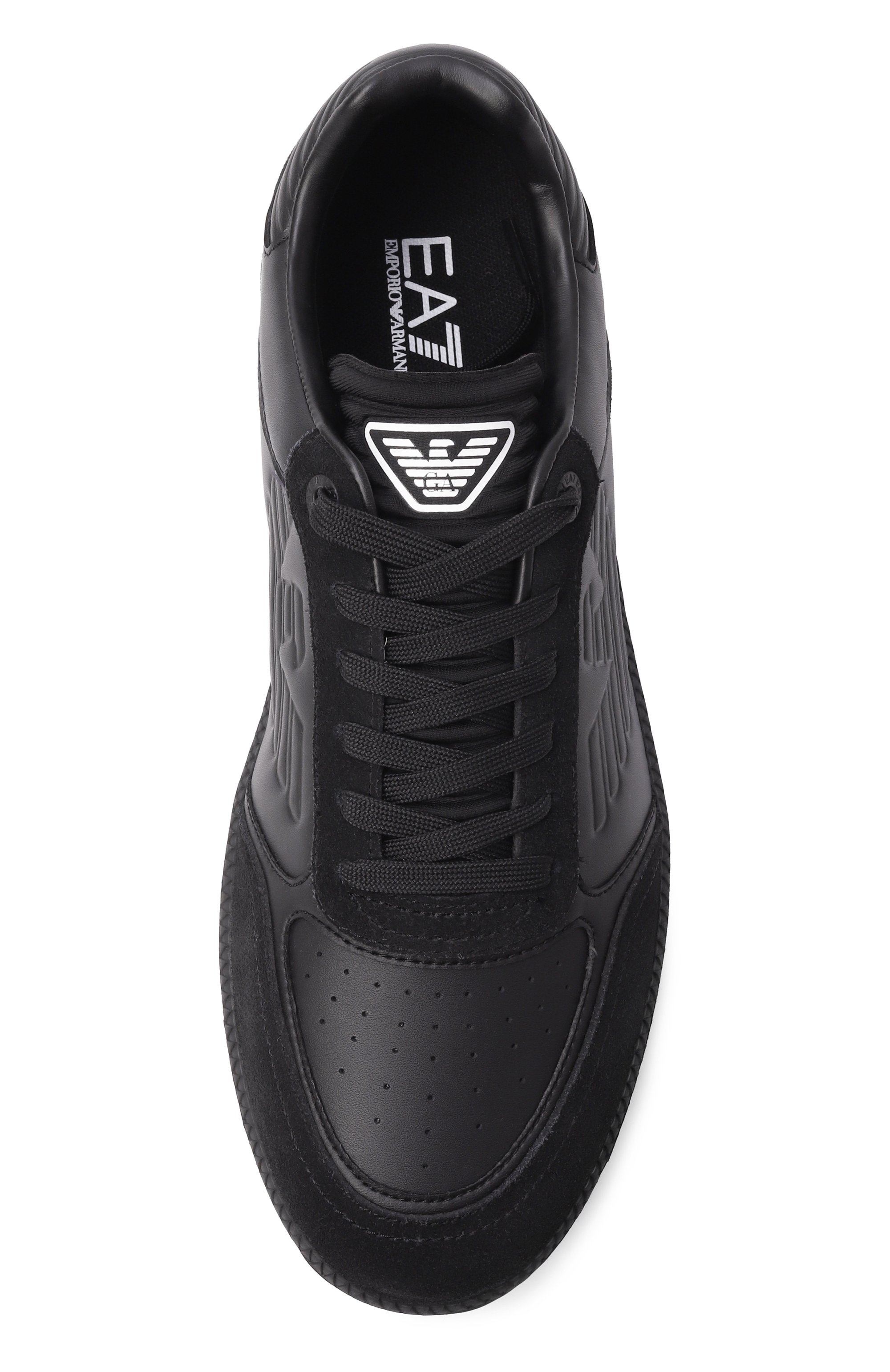 Кожаные кеды EMPORIO ARMANI, арт. EM002855/AF18018, фото 6