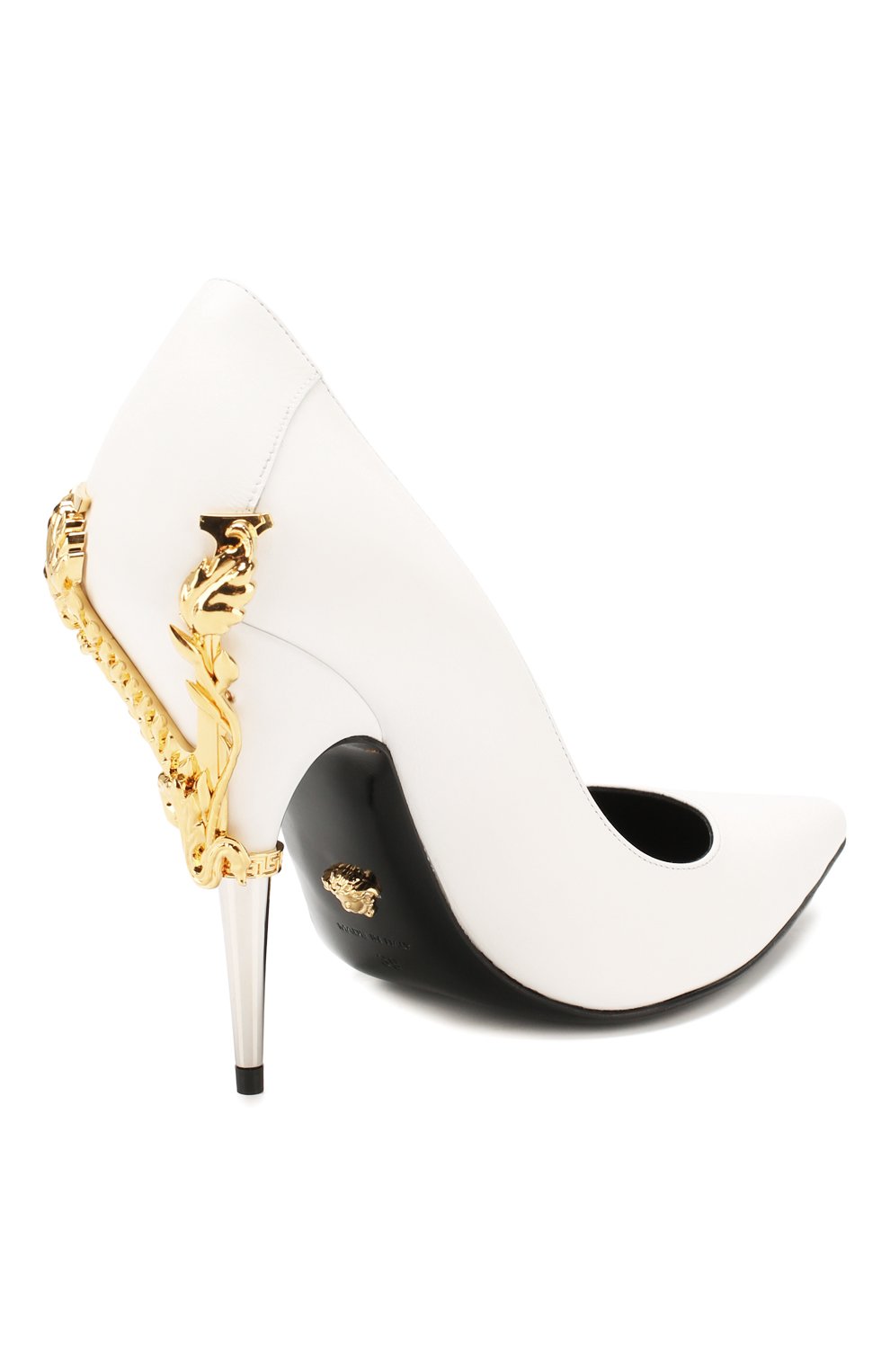 Кожаные туфли VERSACE, арт. DST206P/DVT2P, фото 4