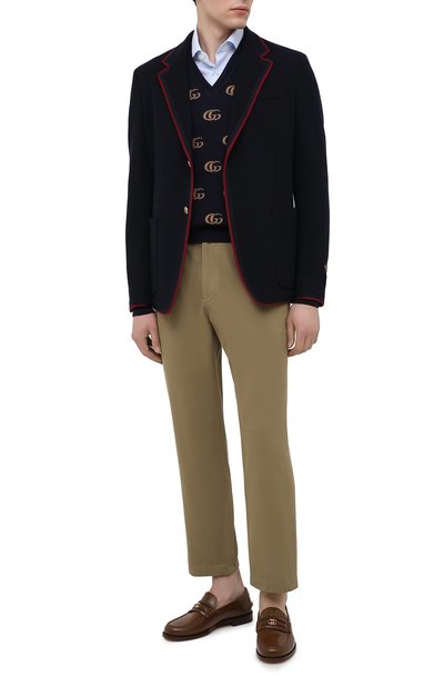 Хлопковые брюки GUCCI, арт. 639398/ZAF7Y, фото 2