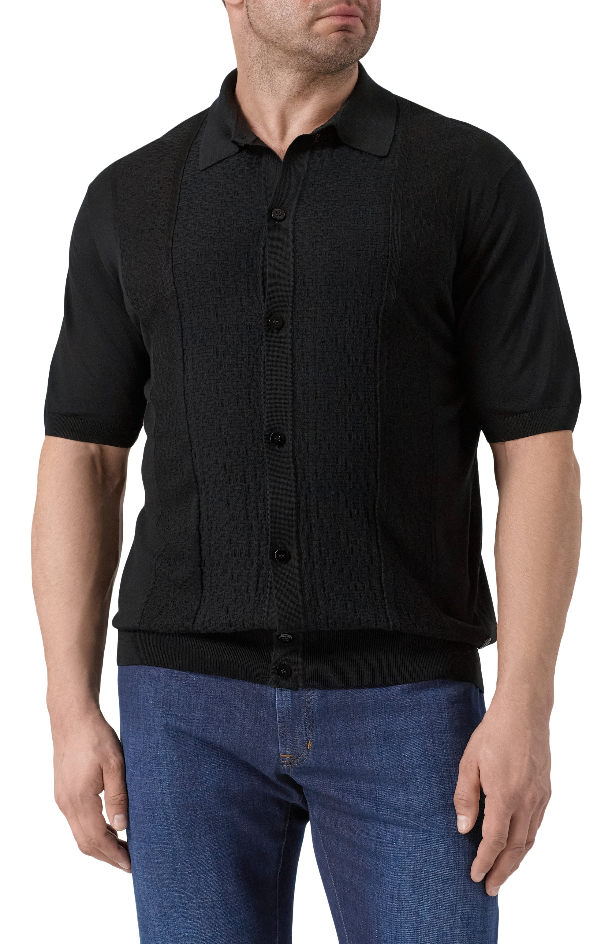 Рубашка из шелка и хлопка STEFANO RICCI, арт. K212030PAM/F25295/62, фото 3