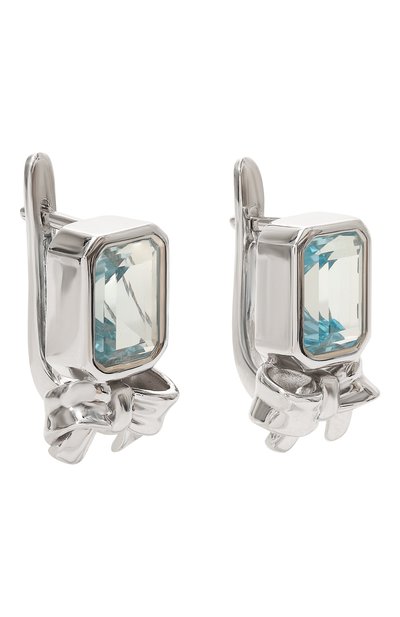 Серьги с бантами и топазами MOONKA, арт. BW-925SL-EA00-TPZ, фото 3