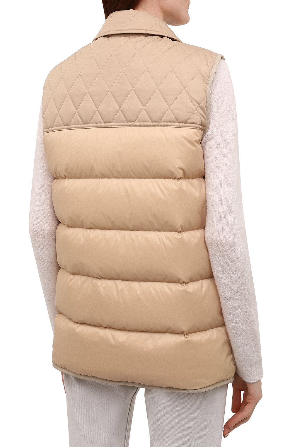 Пуховый жилет BURBERRY, арт. 8039215, фото 4