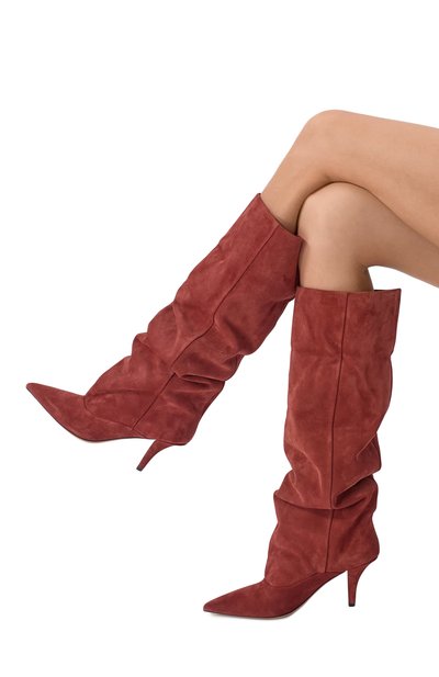 Замшевые сапоги ines 75 PARIS TEXAS, арт. PX1685/XV0SN, фото 3