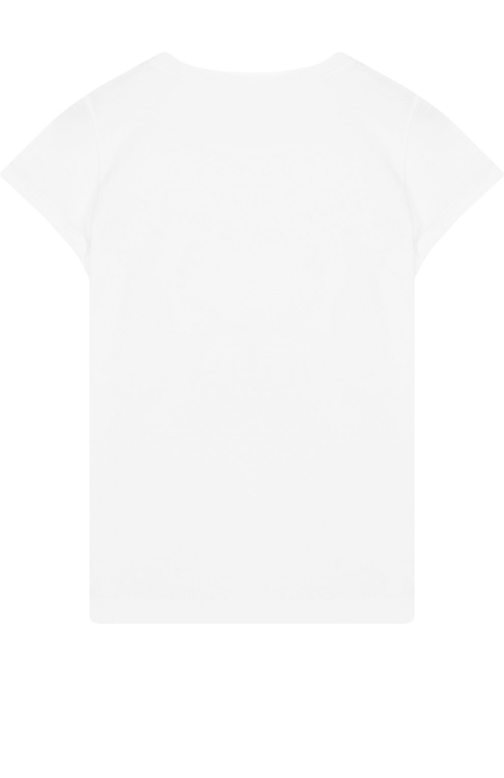 Хлопковая футболка с принтом и пайетками SIMONETTA, арт. 1I8141/IX100/12-16, фото 2