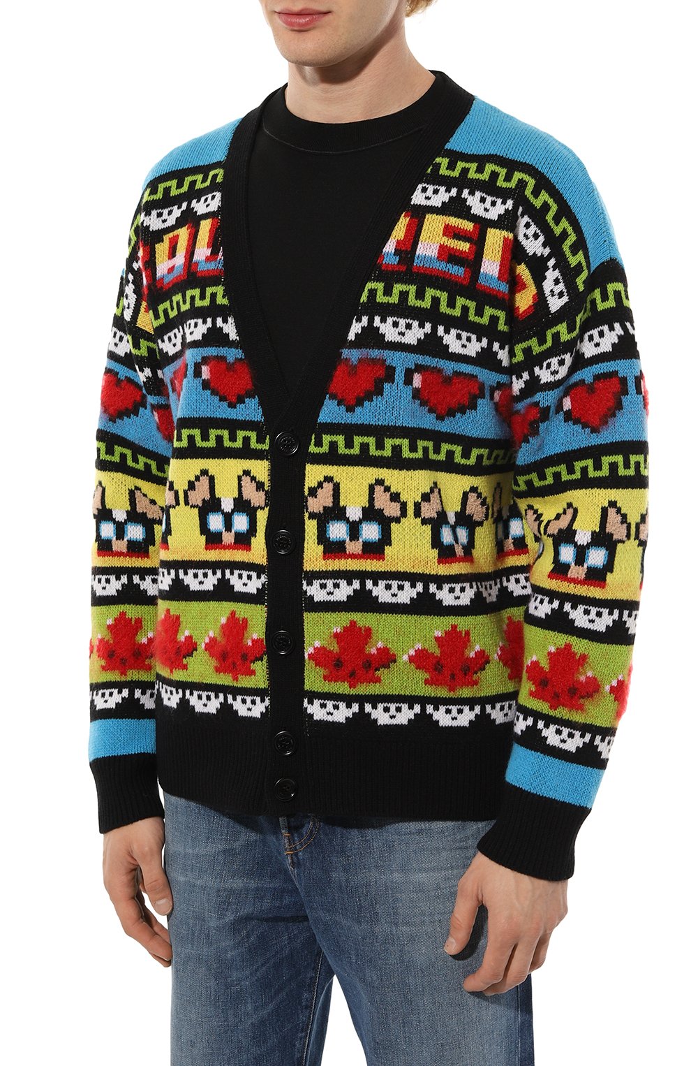 Шерстяной кардиган DSQUARED2, арт. S74HA1376/S18316, фото 3