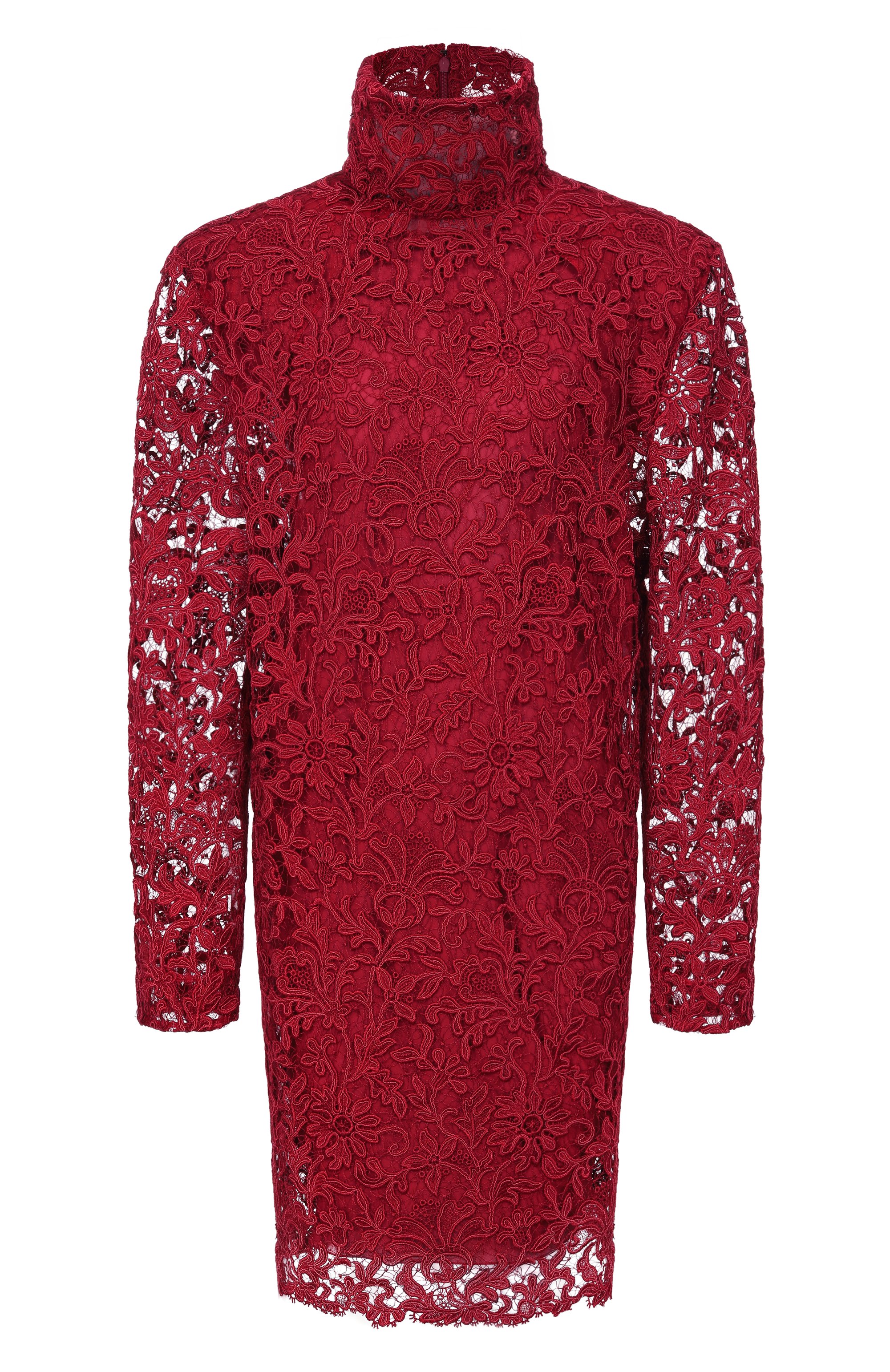 Платье SAINT LAURENT бордового цвета по цене 2080000 руб., арт. 848112/Y363H, фото 1 Платье SAINT LAURENT, арт. 848112/Y363H, фото 1