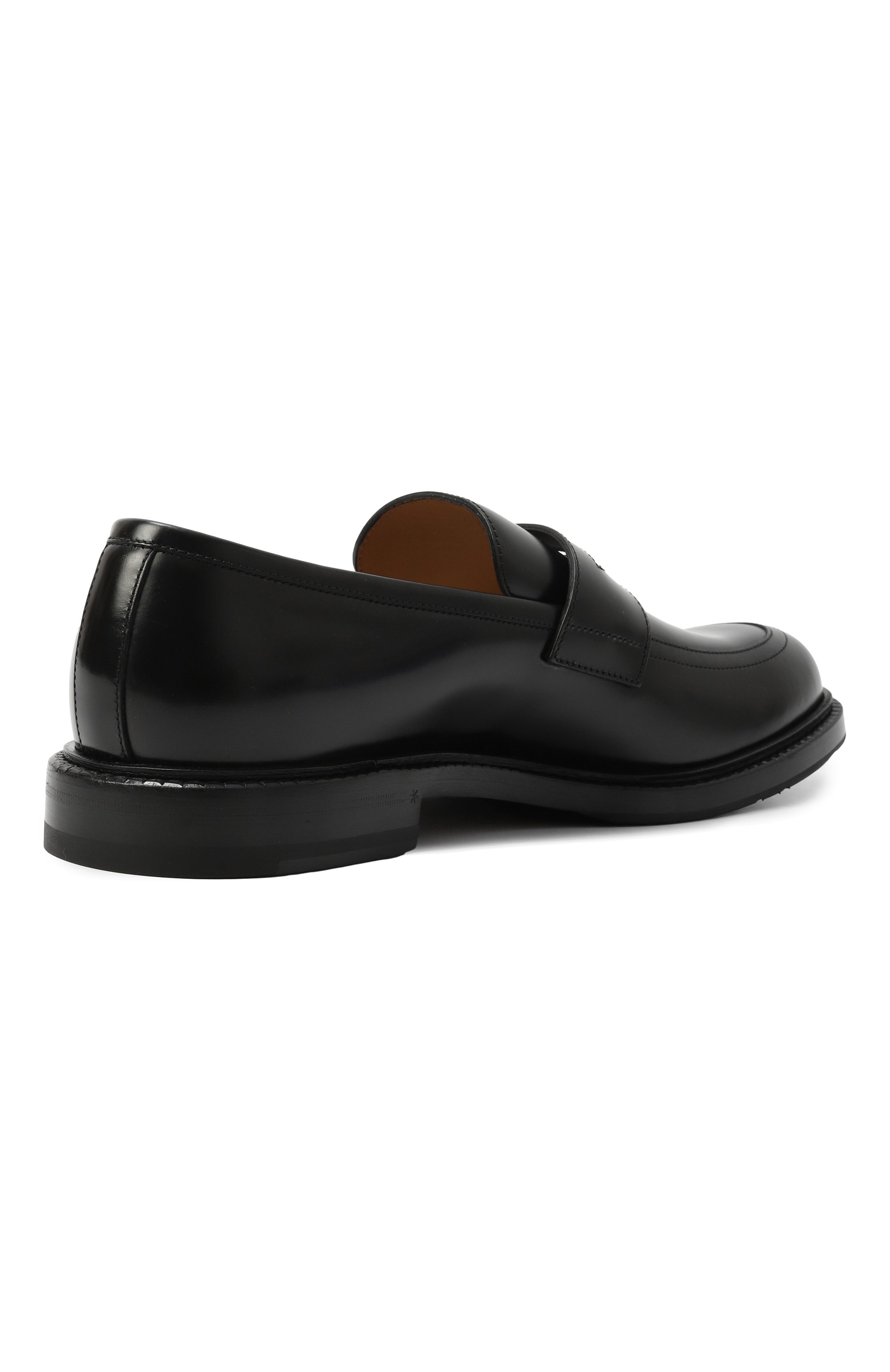 Кожаные пенни-лоферы GUCCI, арт. 812141/AAEB0, фото 5