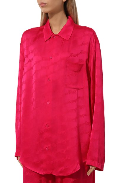 Рубашка из вискозы BALENCIAGA, арт. 681631/TM068, фото 3