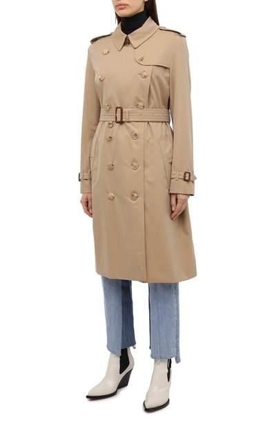 Хлопковый тренч BURBERRY, арт. 4073370, фото 3