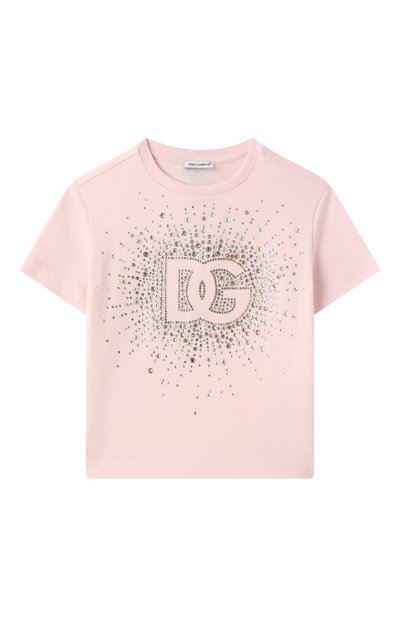 Хлопковая футболка DOLCE & GABBANA, арт. L5JTNK/G7N6B/2-6
