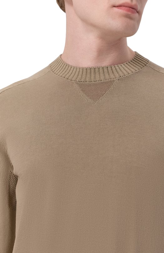 Хлопковый джемпер Premiata PMG36 Бежевый  PMG36 Фото 5