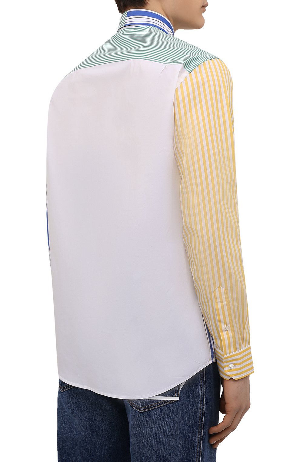 Хлопковая рубашка JW ANDERSON, арт. SH0162 PG0784, фото 4