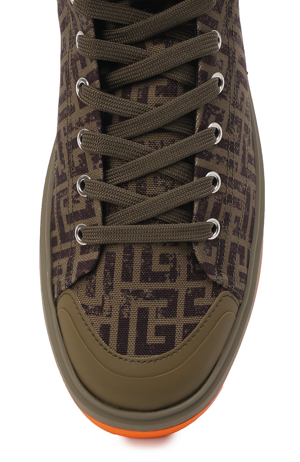 Текстильные кеды b-court BALMAIN, арт. XM1VG290/TCVM, фото 6