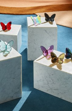 Статуэтка papillon BACCARAT золотого цвета, арт. 2 812 622 | Фото 2 (Интерьер_коллекция: Papillon; Ограничения доставки: fragile-2)