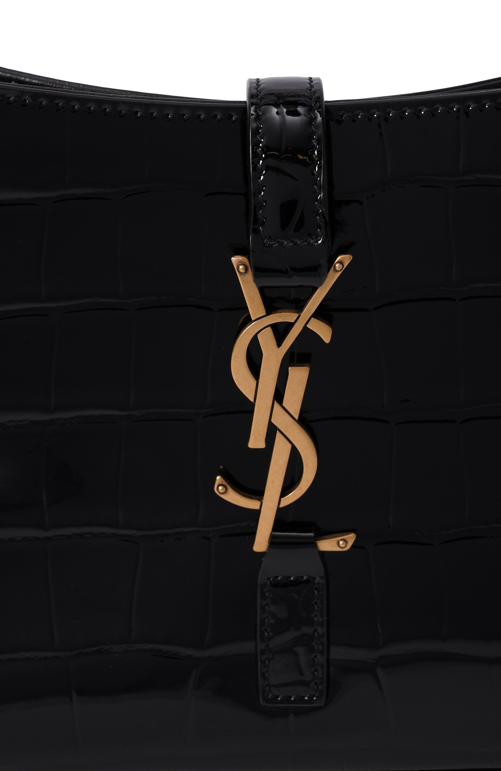 Сумка le 5 a 7 SAINT LAURENT черного цвета по цене 339000 руб., арт. 657228/AAGKR, фото 6 Сумка le 5 a 7 SAINT LAURENT, арт. 657228/AAGKR, фото 6