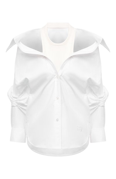 Женская хлопковая блузка ALEXANDERWANG.T, арт. 4WC1211189