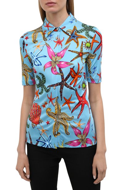 Рубашка из вискозы VERSACE, арт. A89204/1F01134, фото 3