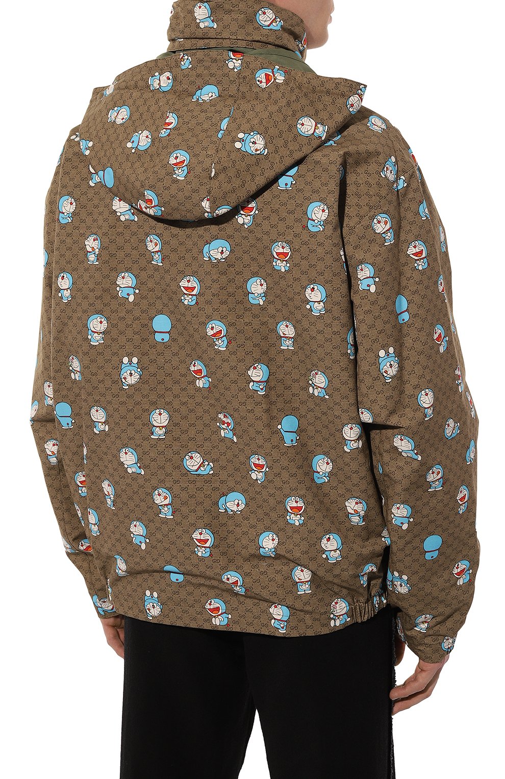 Бомбер GUCCI хаки цвета по цене 316800 руб., арт. 654753 ZAGUC, фото 4 Бомбер GUCCI, арт. 654753 ZAGUC, фото 4