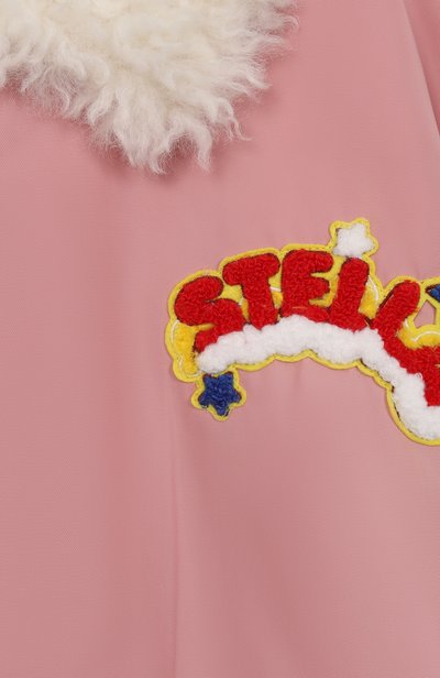 Бомбер STELLA MCCARTNEY розового цвета по цене 31450 руб., арт. TZ2A57, фото 3 Бомбер STELLA MCCARTNEY, арт. TZ2A57, фото 3
