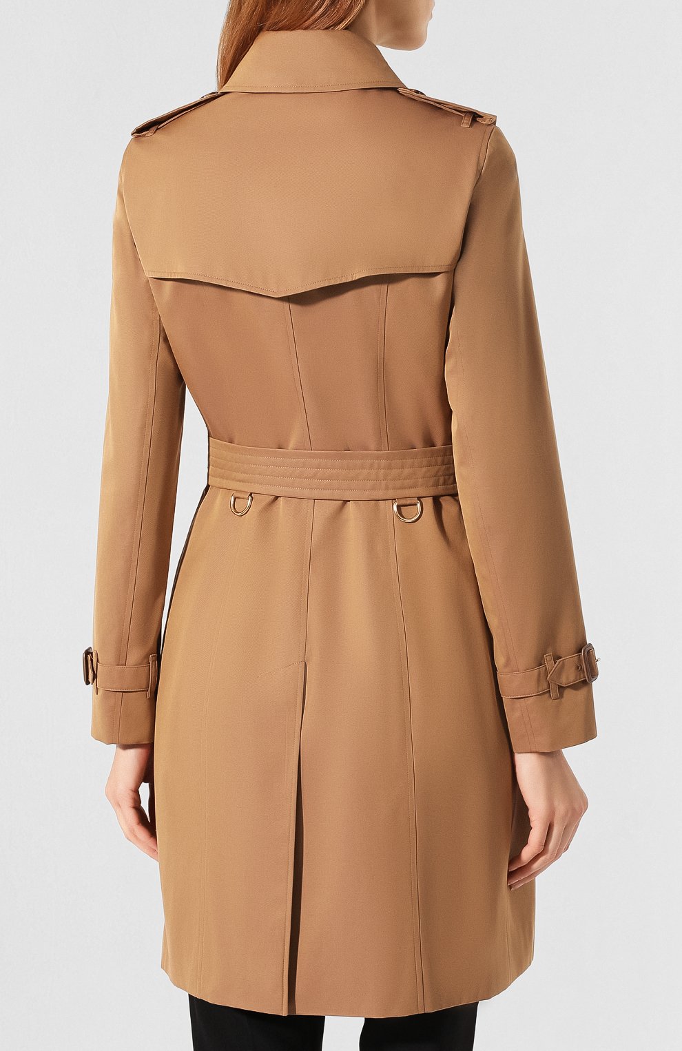 Хлопковый тренч kensington BURBERRY, арт. 8017480, фото 4