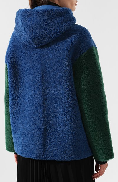 Меховое пальто из овчины INES&MARECHAL, арт. D0NALD, фото 4