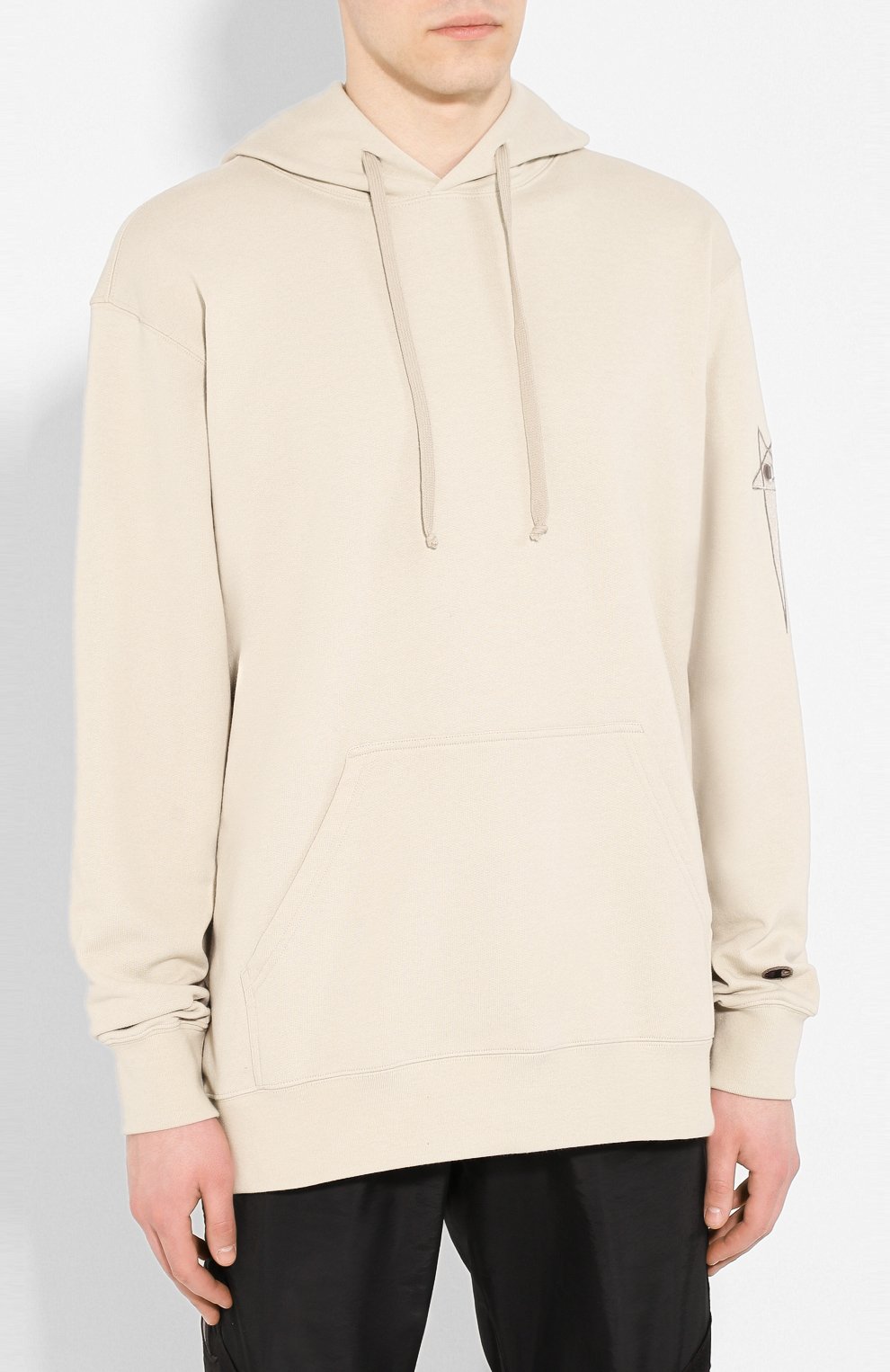 Хлопковое худи rick owens x champion RICK OWENS, арт. CM20S0014/215154, фото 3