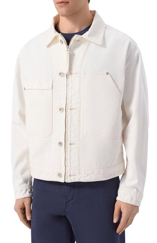 Джинсовая куртка C.P. Company 20CM0W284A/110625W Кремовый  20CM0W284A/110625W Фото 3