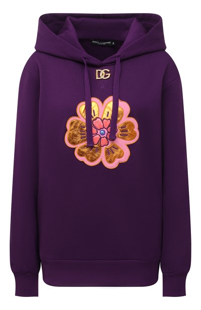 Женский хлопковое худи DOLCE & GABBANA, арт. F9K47Z/G7BBQ