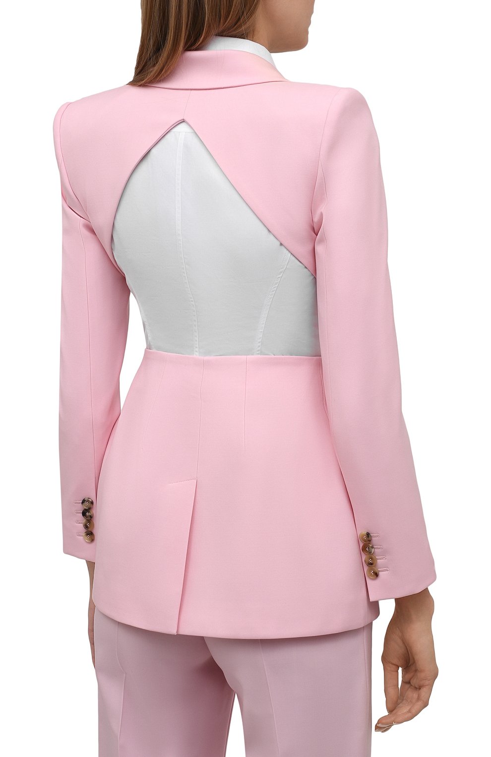 Шерстяной жакет ALEXANDER MCQUEEN, арт. 621316/QJACA, фото 4