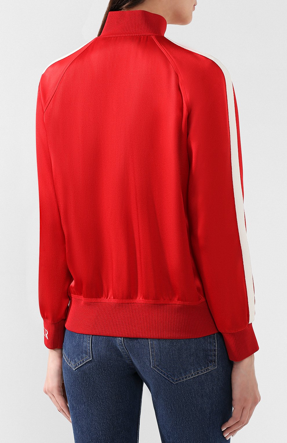 Кардиган MONCLER красного цвета по цене 69950 руб., арт. E1-093-57603-00-C0006, фото 4 Кардиган MONCLER, арт. E1-093-57603-00-C0006, фото 4
