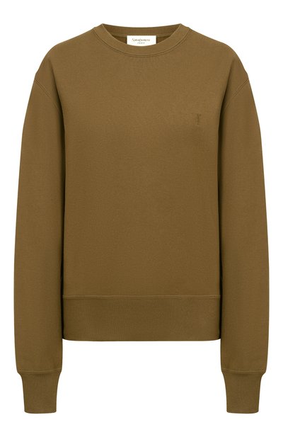 Женский хлопковый свитшот SAINT LAURENT, арт. 823184/Y36SW