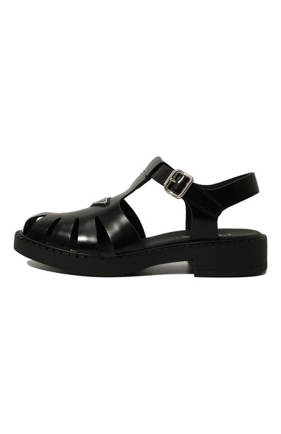 Кожаные сандалии PRADA, арт. 2X3084-055-F0002, фото 4