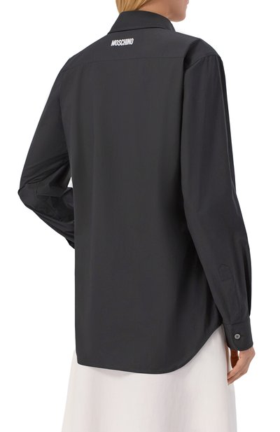 Хлопковая рубашка MOSCHINO, арт. A0221/0431, фото 4