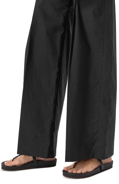 Кожаные сандалии BRUNELLO CUCINELLI черного цвета по цене 86050 руб., арт. MZSKG2737P, фото 3 Кожаные сандалии BRUNELLO CUCINELLI, арт. MZSKG2737P, фото 3