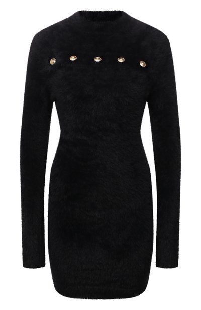 Женское платье VERSACE JEANS COUTURE, арт. 71HA0822-71DPM22 FIL.FURRY BLACK/CM07H