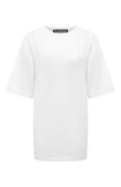 Женская хлопковая футболка ACNE STUDIOS, арт. FA-UX-TSHI000244