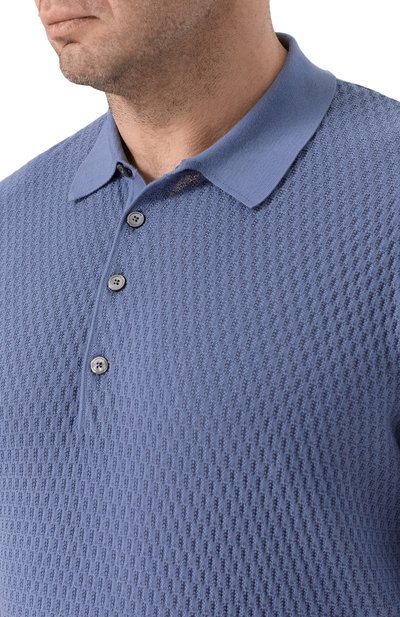 Хлопковое поло CORTIGIANI, арт. 4AS121, фото 5