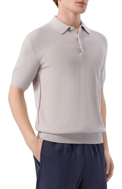 Хлопковое поло CORNELIANI, арт. 27M560/2725188, фото 3